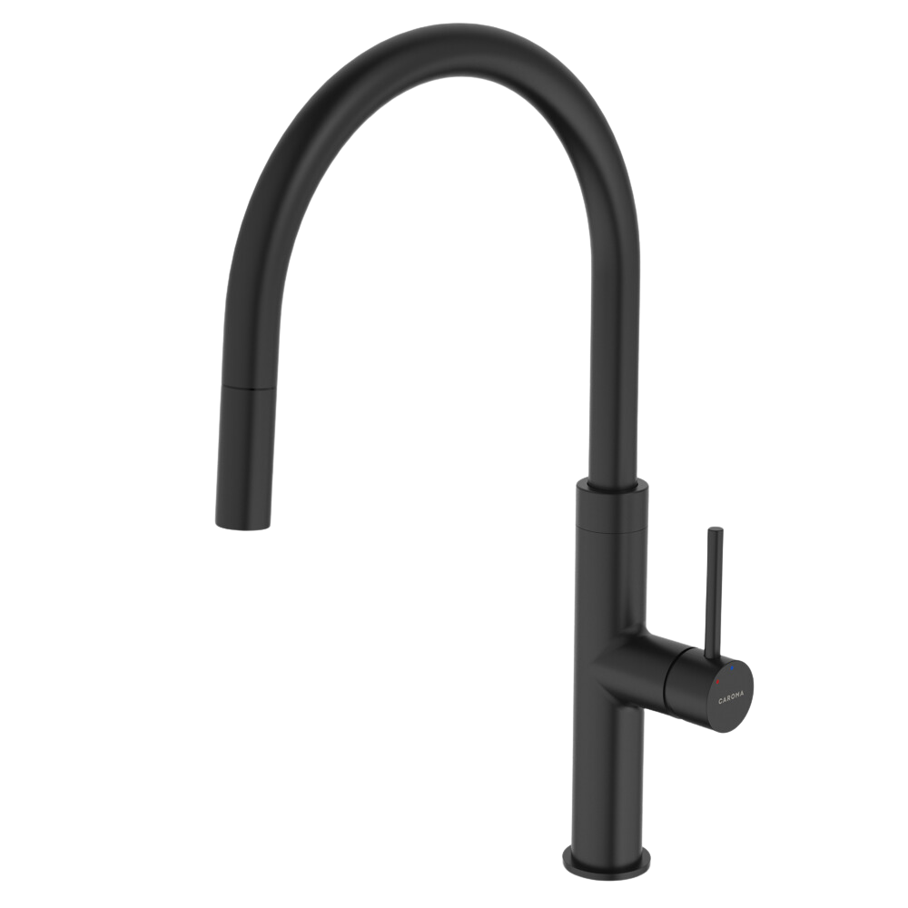 Liano II Pull Out Sink Mixer Matte Black