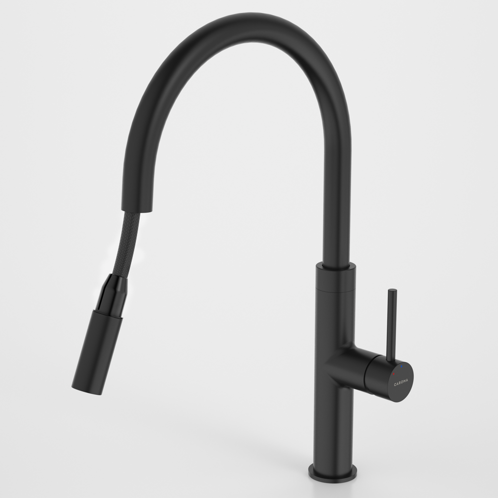 Liano II Pull Out Sink Mixer Matte Black