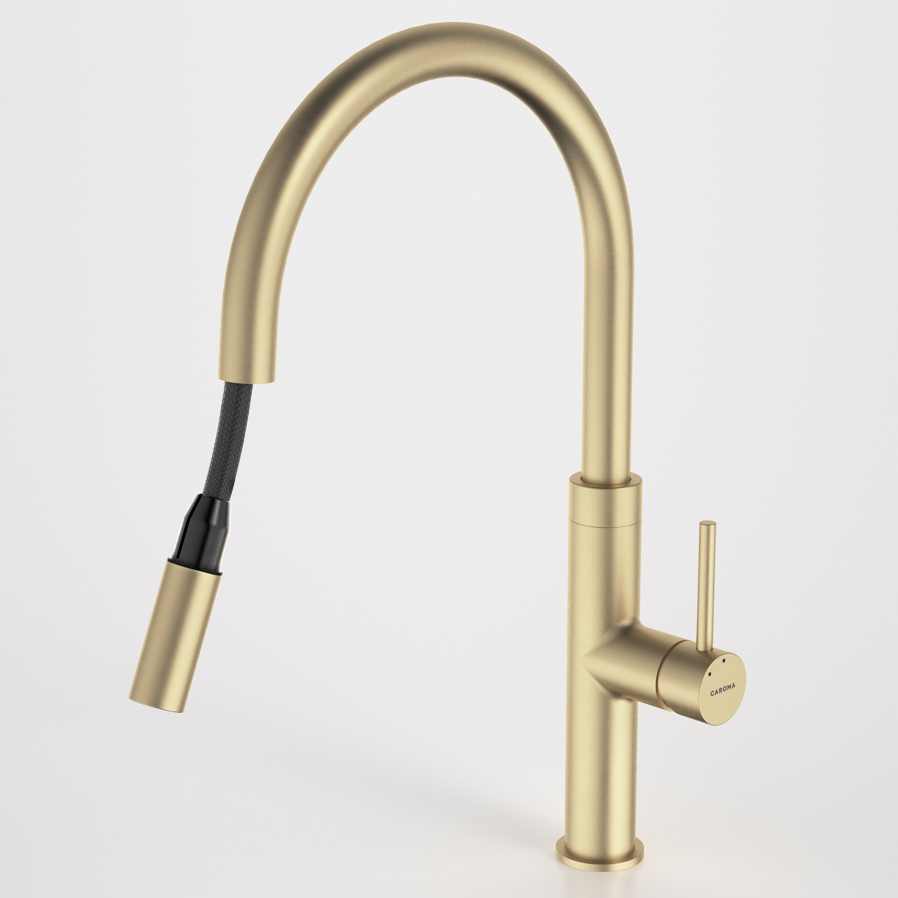 Liano II Pull Out Sink Mixer Brushed Brass Lead Free