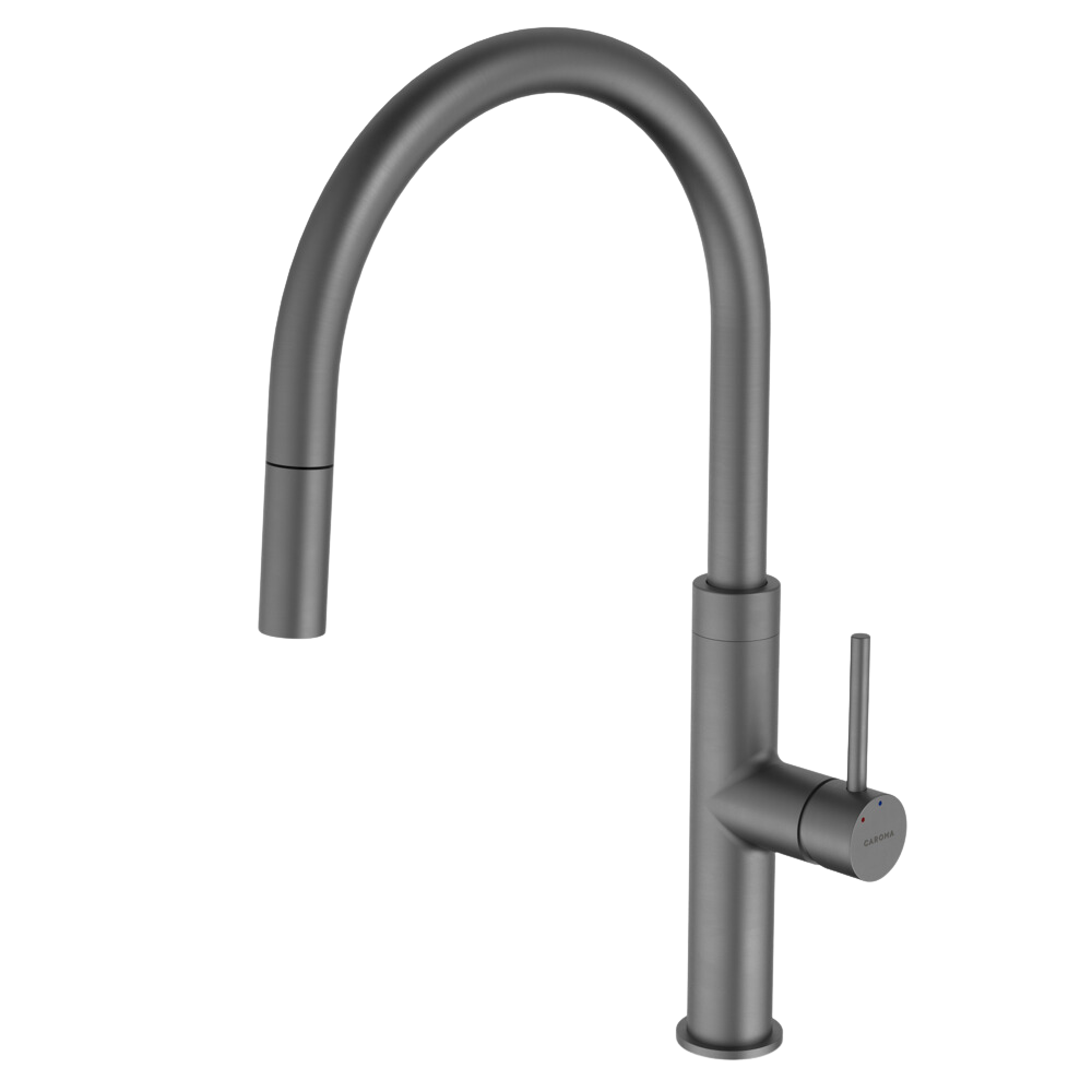 Liano II Pull Out Sink Mixer Gunmetal