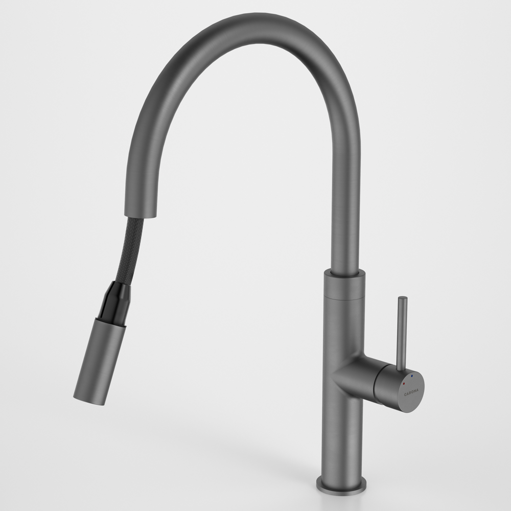 Liano II Pull Out Sink Mixer Gunmetal