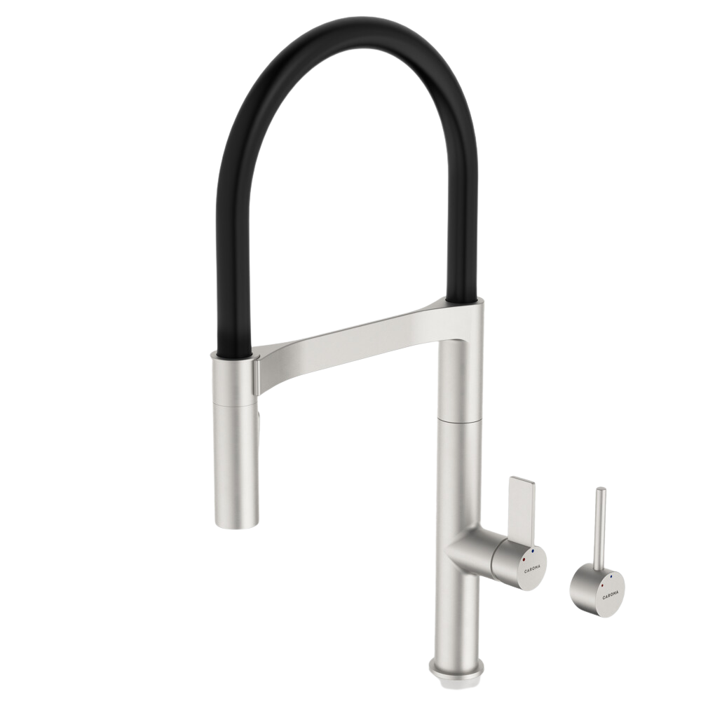 Liano II Pull Down Sink Mixer with Spray Brushed Nickel Lead Free