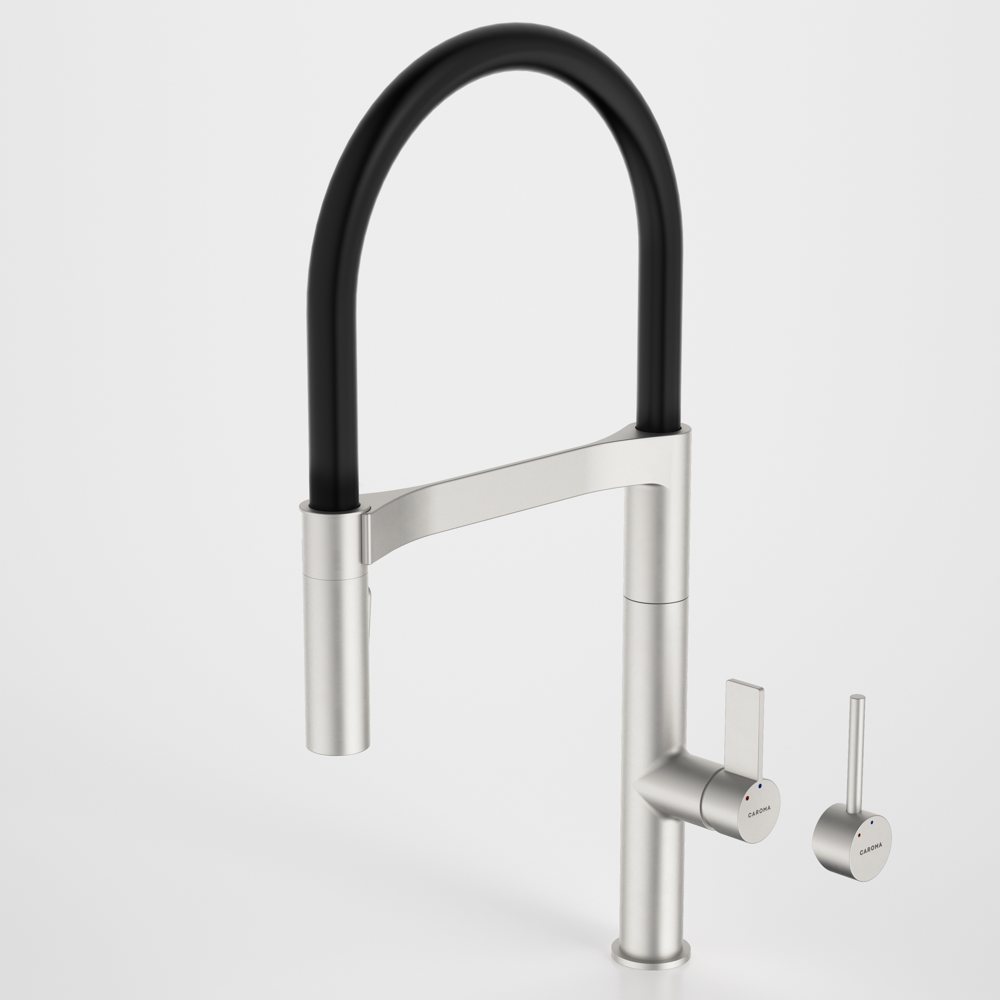 Liano II Pull Down Sink Mixer with Spray Brushed Nickel Lead Free