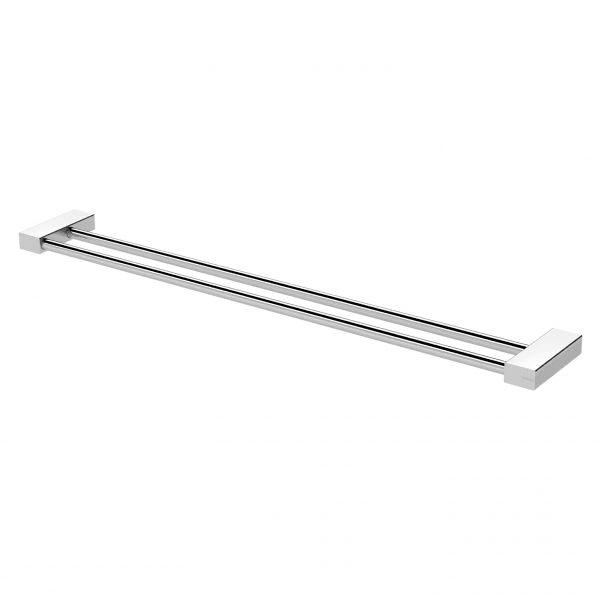 Lexi MKII Double Towel Rail 800mm Chrome