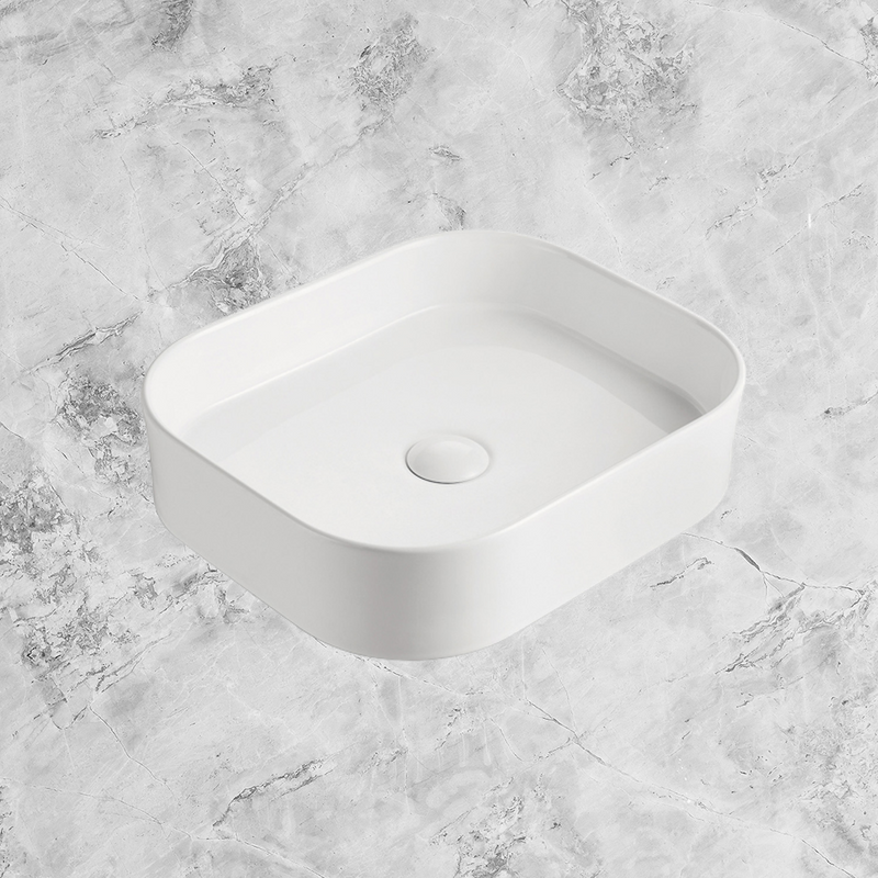 Louie Above Counter Basin Gloss White