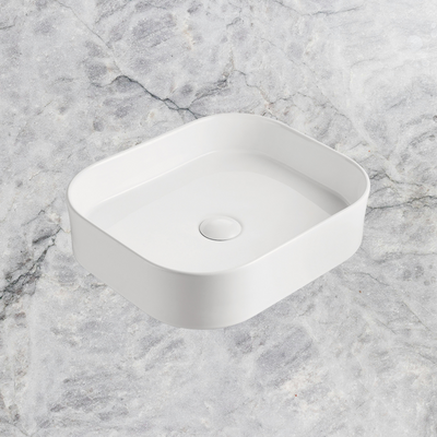 Louie Above Counter Basin Matte White