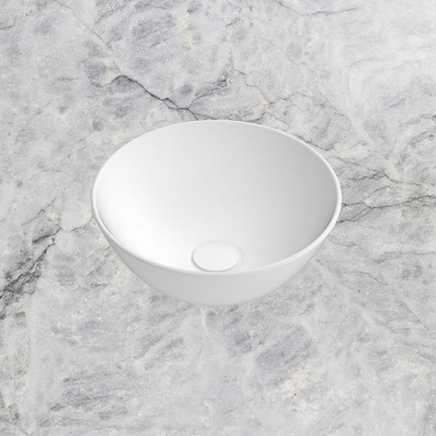 Pluto Above Counter Basin Matte White