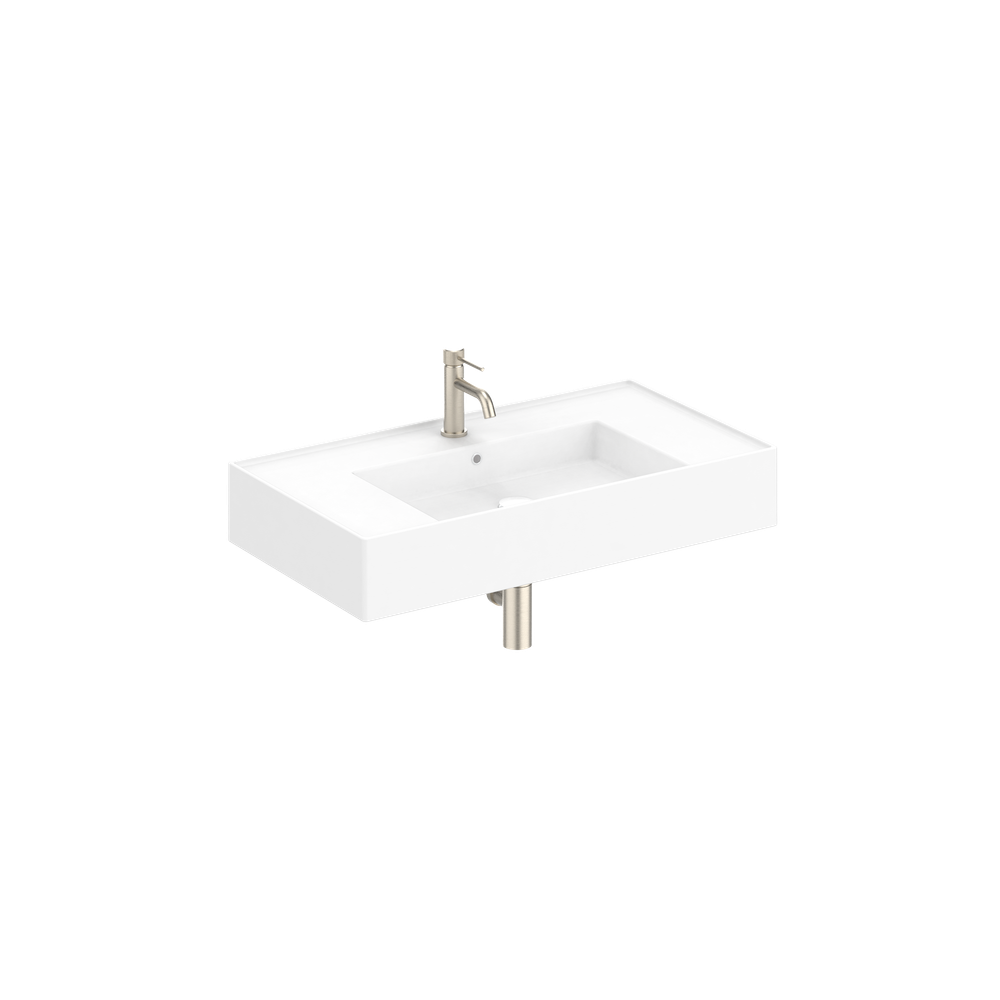 Teorema Wall Basin 800 Centre with 1 Tap Hole