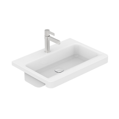 Integrity Semi Recessed Basin Gloss White