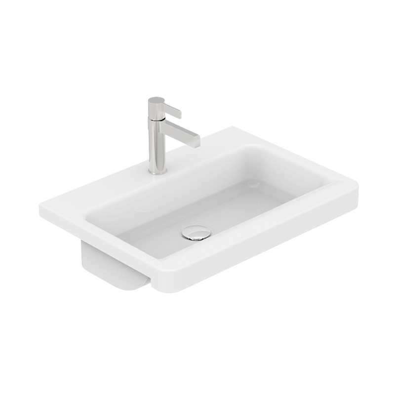 Integrity Semi Recessed Basin Gloss White