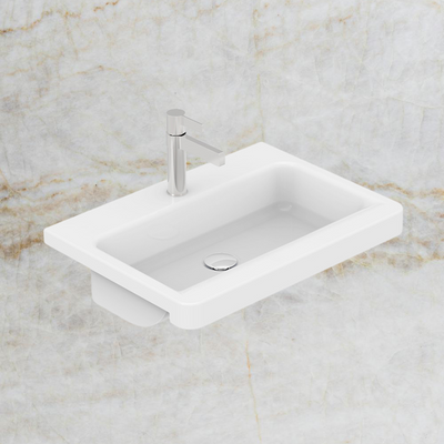 Integrity Semi Recessed Basin Matte White