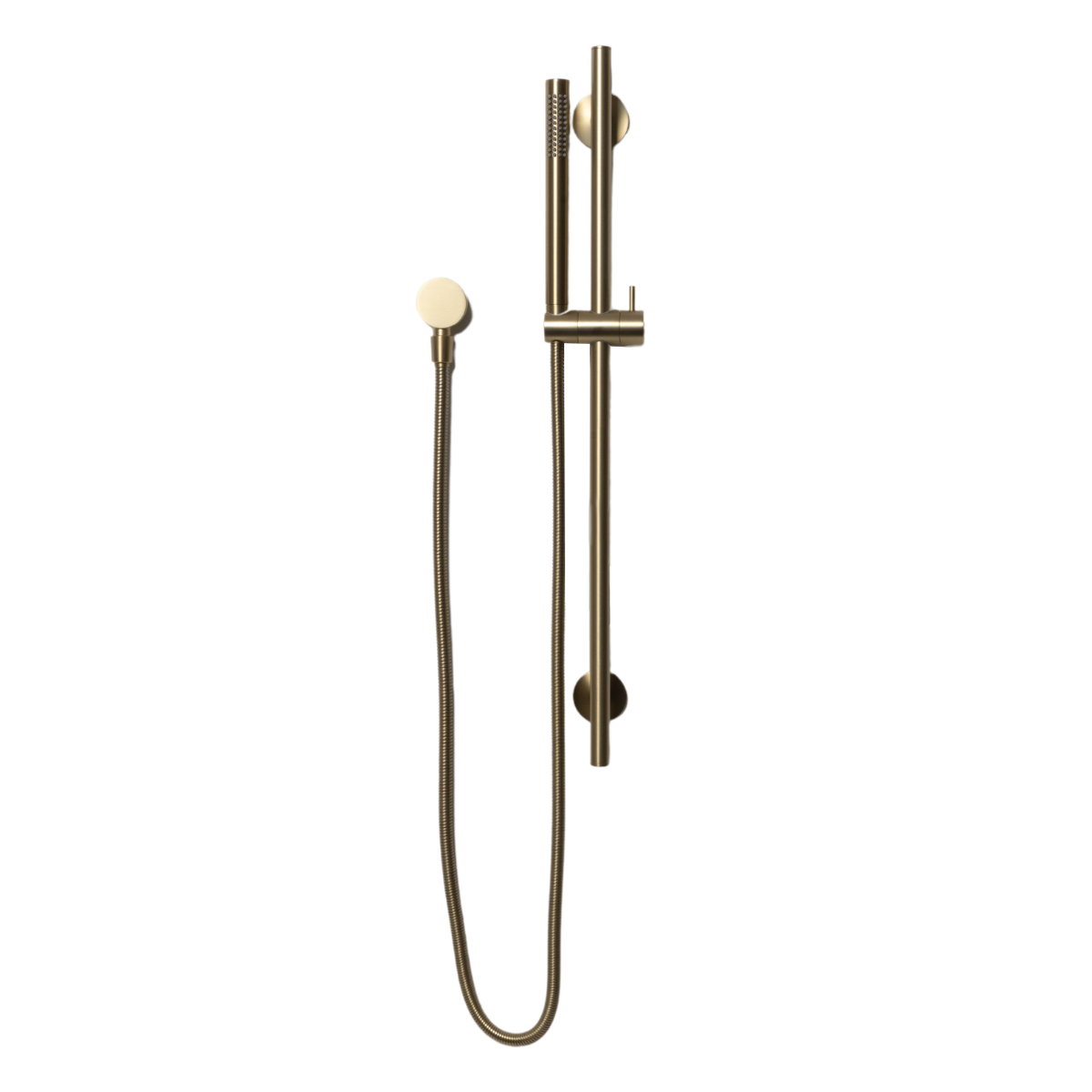 Mira Brushed Brass Gold Shower on Rail