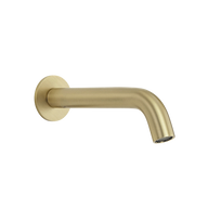 Mira Brushed Brass Gold Wall Spout