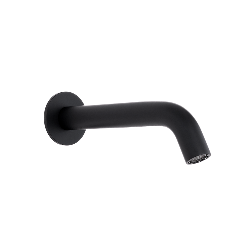 Mira Matte Black Wall Spout