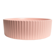 Camilla Fluted Matte Pink Basin