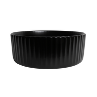 Lula Mini Fluted Matte Black Basin