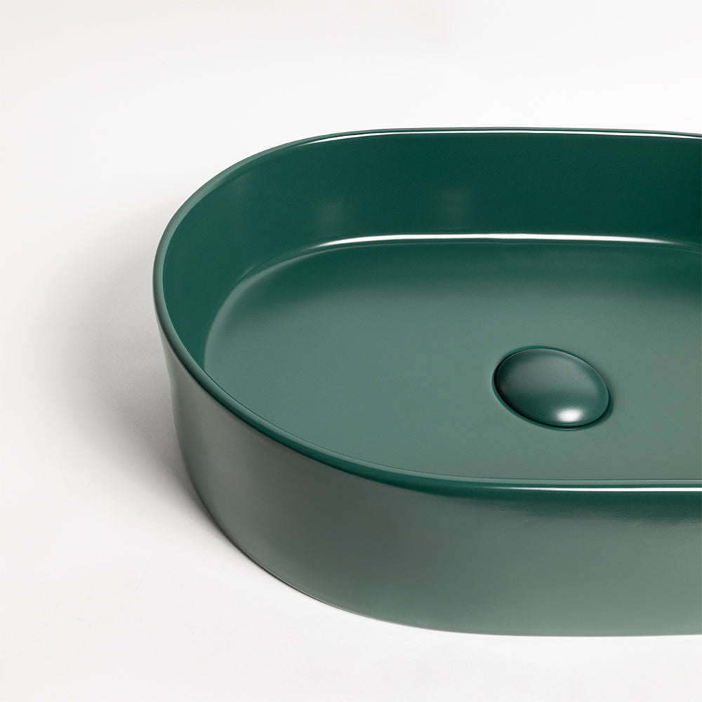 Petra Pill Matte Green Basin