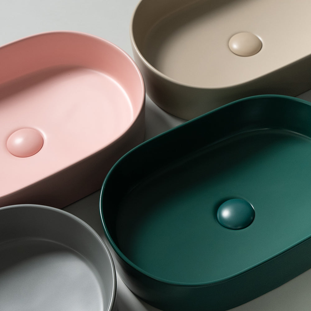 Petra Pill Matte Green Basin