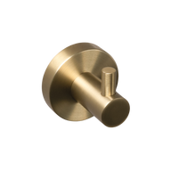 Farina Robe Hook Brushed Brass Gold