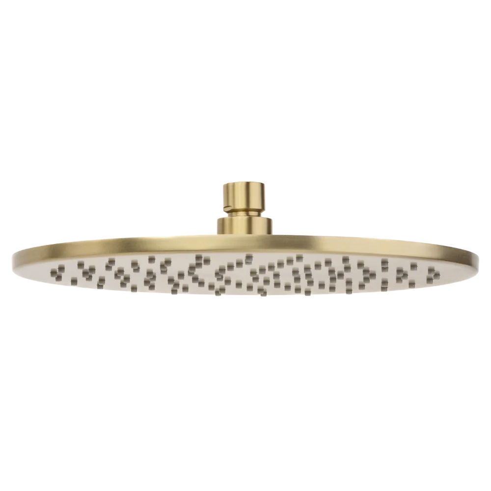 Mira 250mm Brushed Brass Gold Shower Head