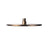 Mira 250mm Brushed Vintage Antique Brass Shower Head