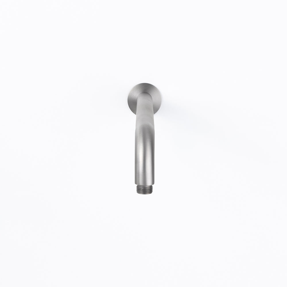 Mira Brushed Nickel Curved Shower Arm