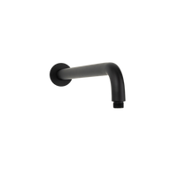 Mira Matte Black Curved Shower Arm