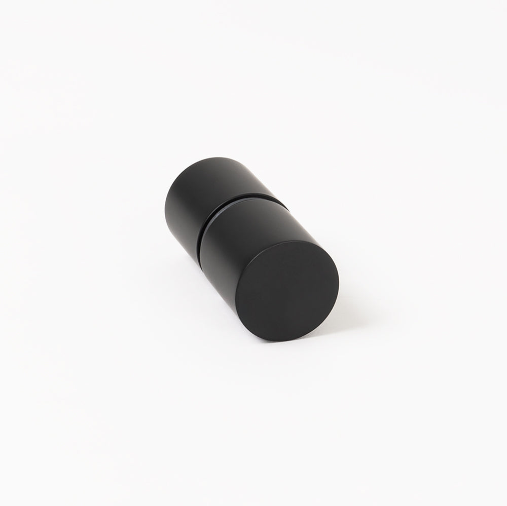 Zala Shower Door Handle Matte Black