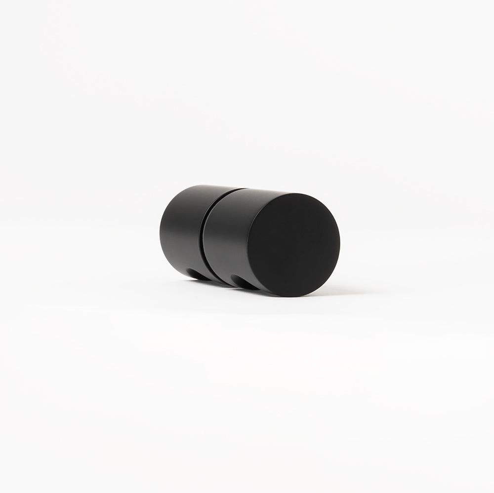 Zala Shower Door Handle Matte Black