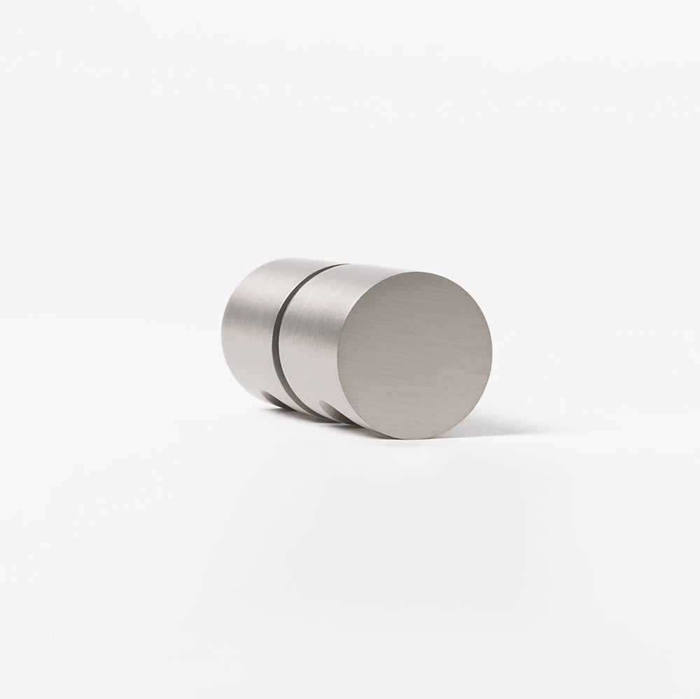 Zala Shower Door Handle Brushed Nickel