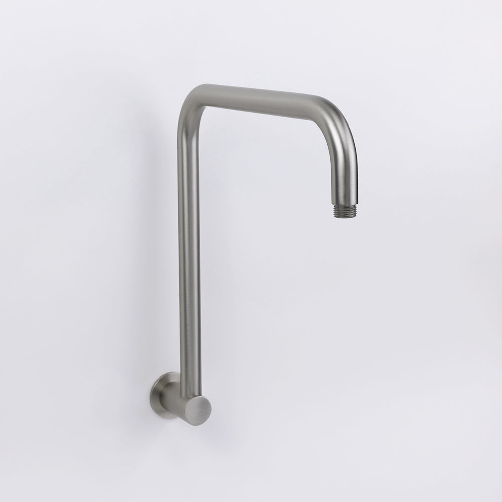 Mira Brushed Nickel High Rise Upswept Shower Arm