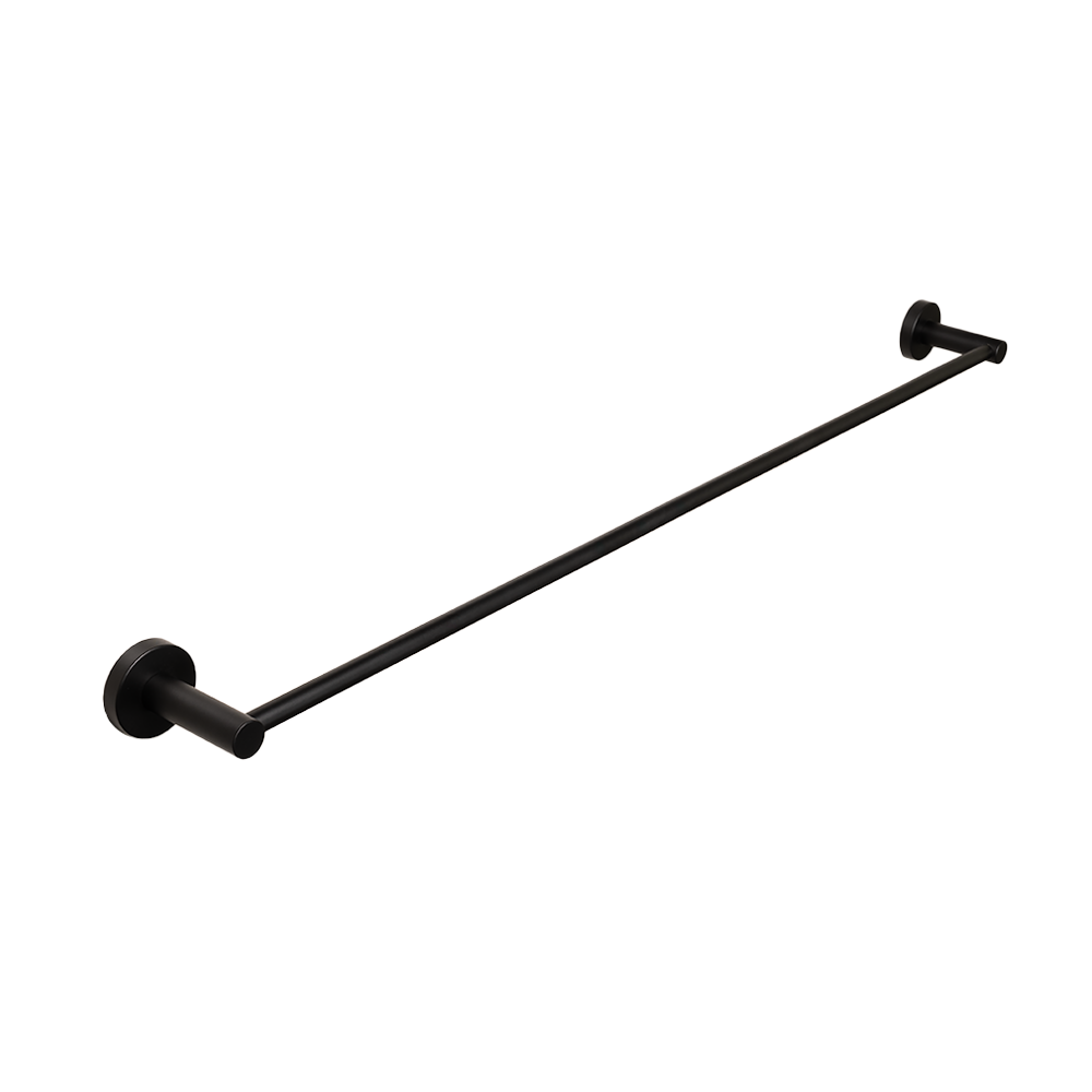 Farina 800 Single Towel Rail Matte Black