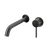 Alma Mira Brushed Gunmetal Wall Mixer and Spout Set
