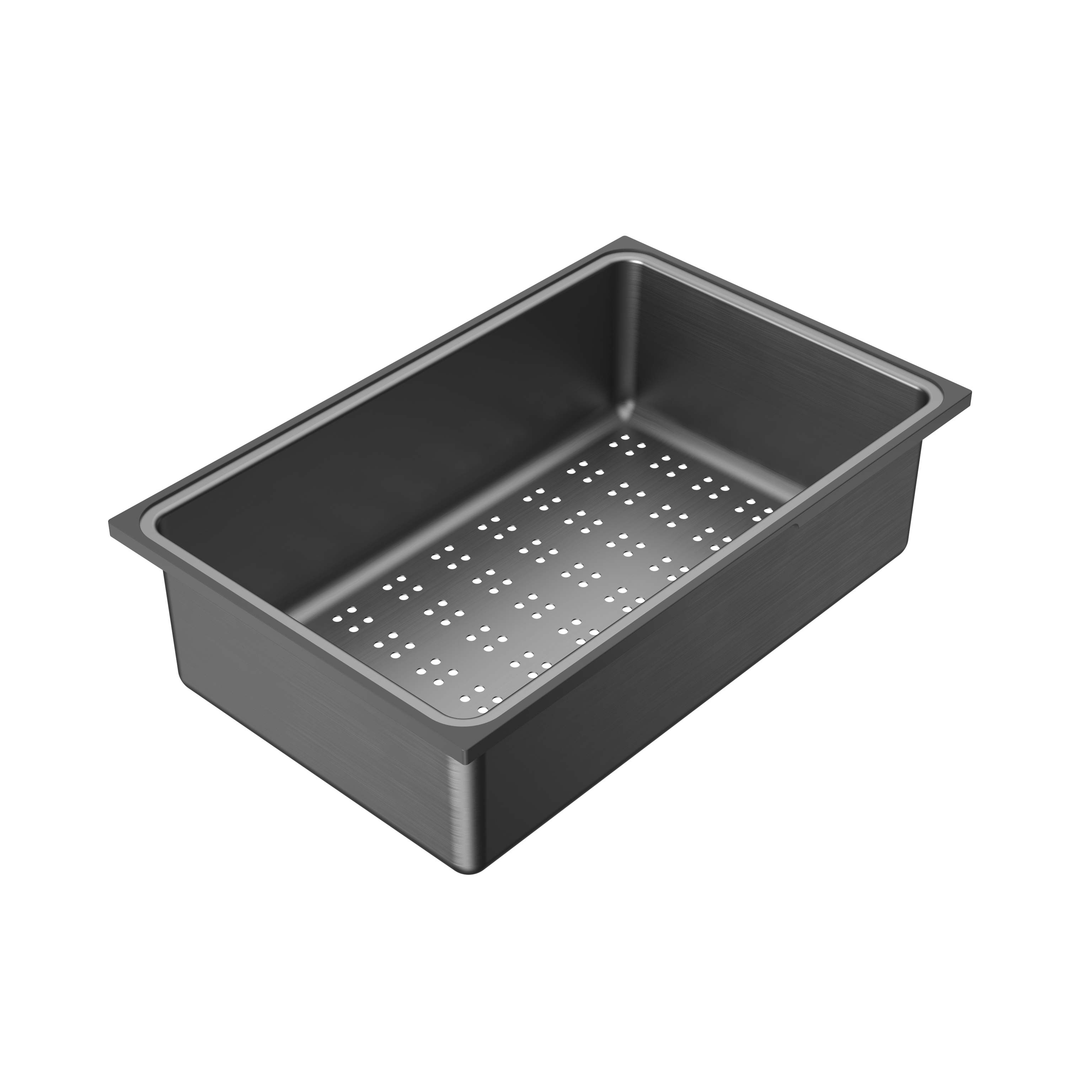 Urbane II Stainless Steel Colander Gunmetal