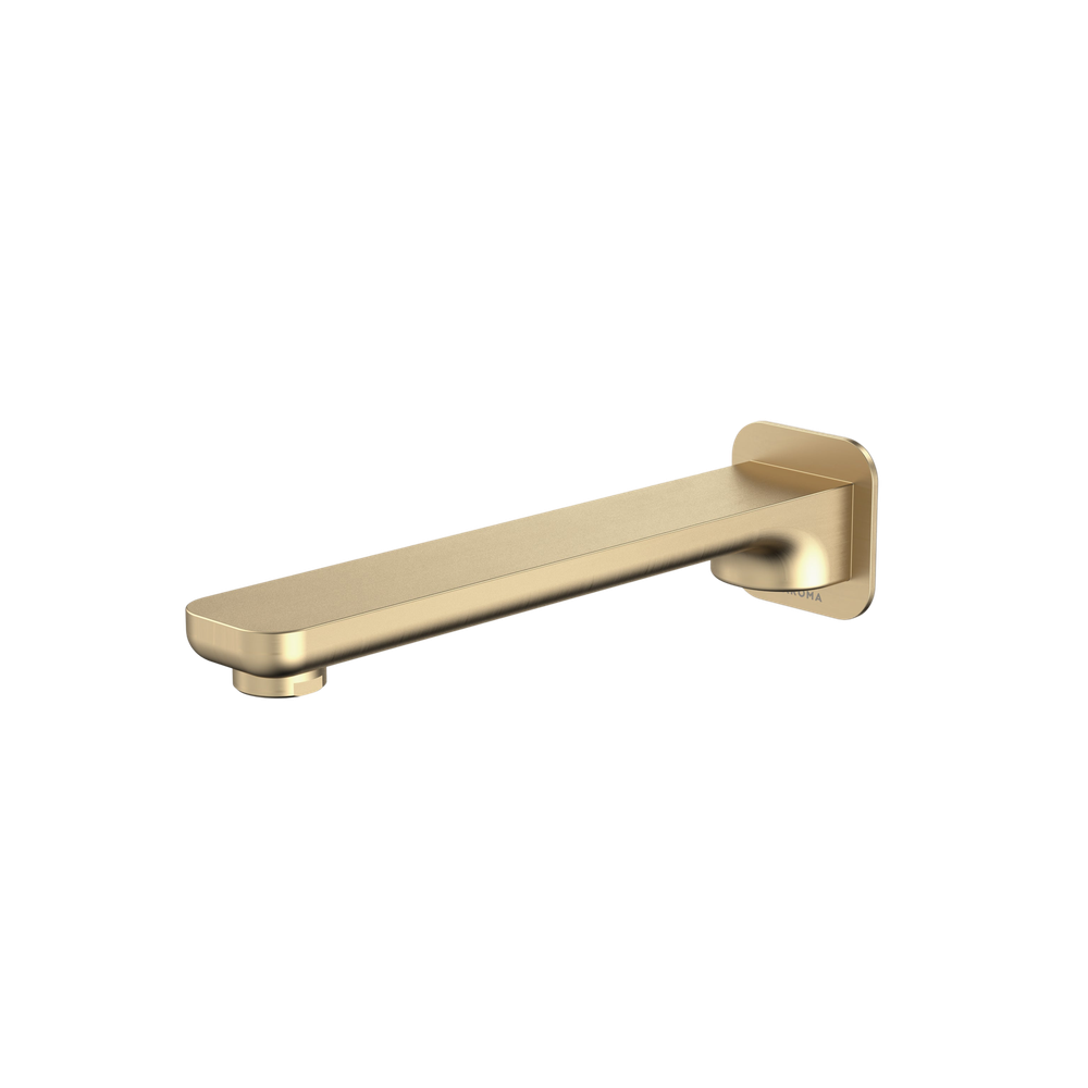 Luna Basin/Bath Spout Brushed Brass