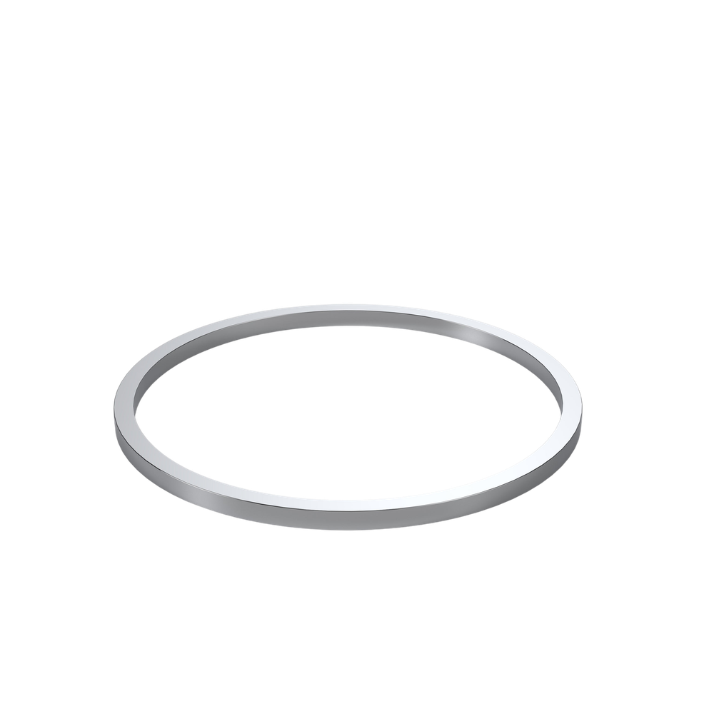 Liano II 400mm Round Basin Dress Ring Chrome