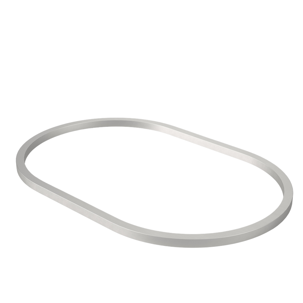 Liano II 600mm Pill Dress Ring Brushed Nickel