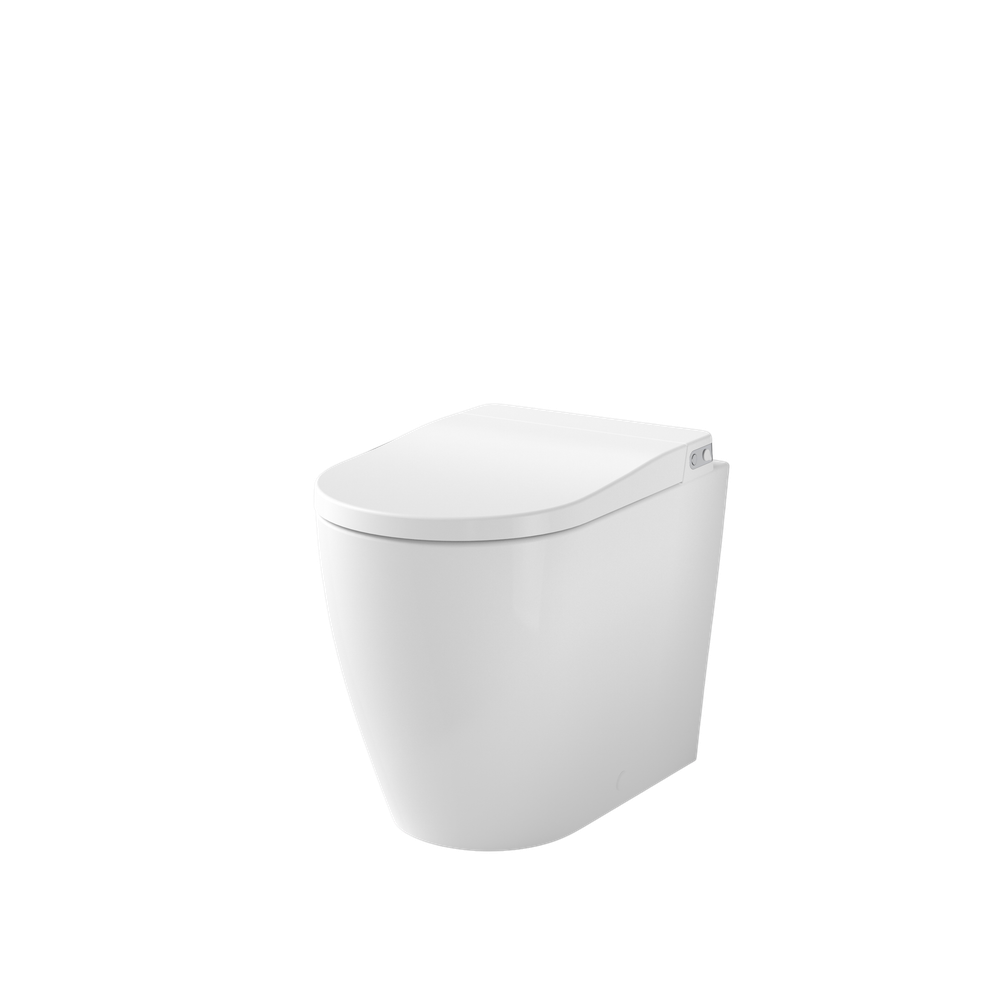 Urbane II Bidet Cleanflush Invisi Series II Wall Faced Toilet Suite