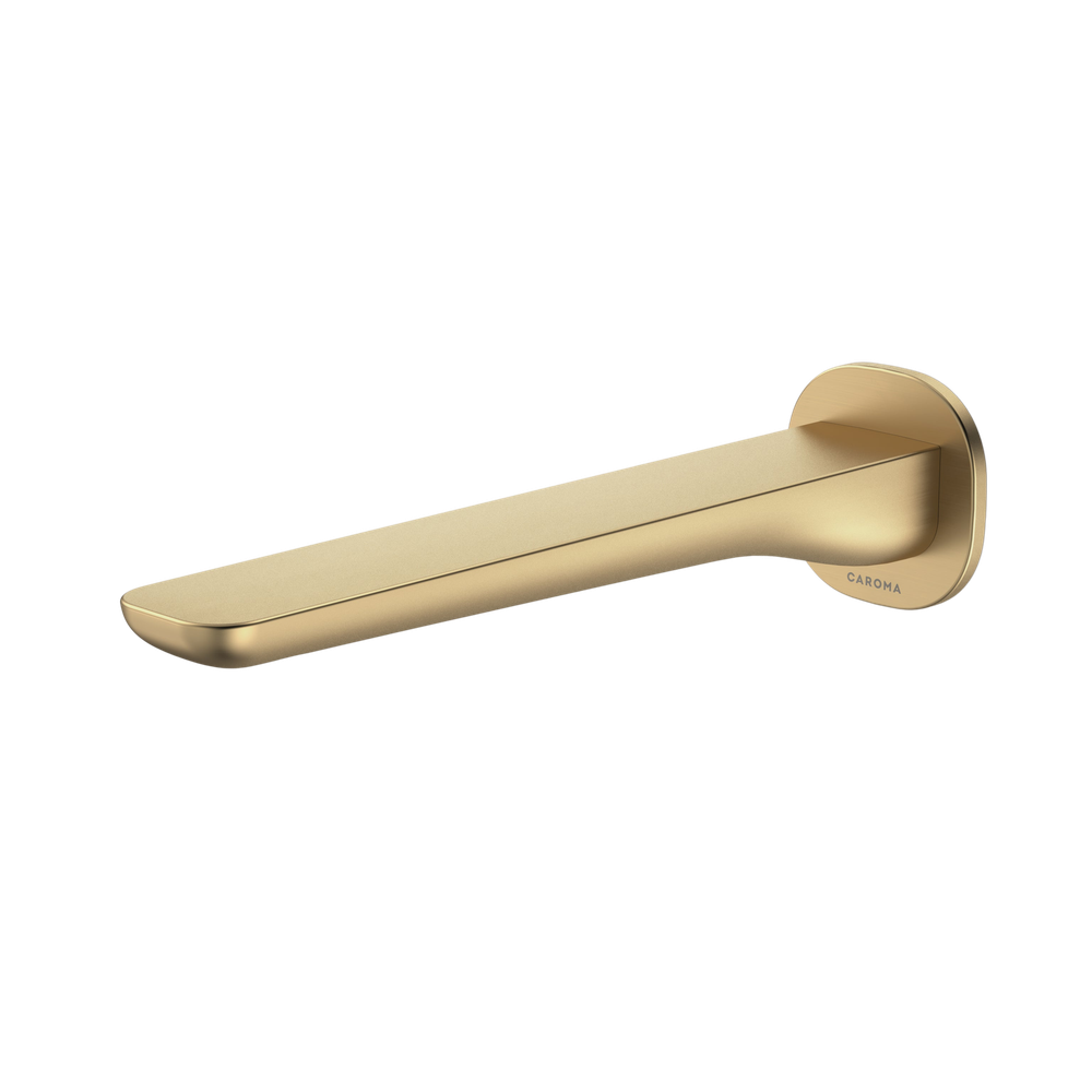 Contura II Basin/Bath Outlet 220mm Brushed Brass