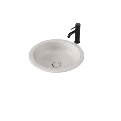 Liano II 440mm Round Under/Over Counter Basin Matte Speckled