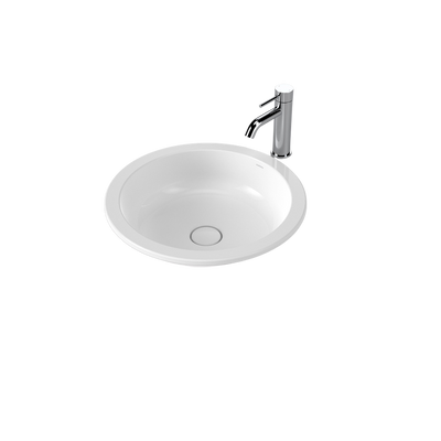 Liano II 440mm Round Under/Over Counter Basin White