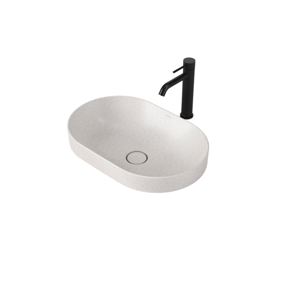 Liano II 530mm Pill Inset Basin Matte Speckled