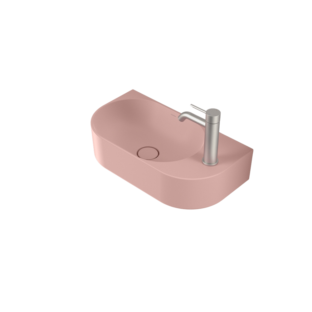 Liano II Hand Wall Basin Matte Pink