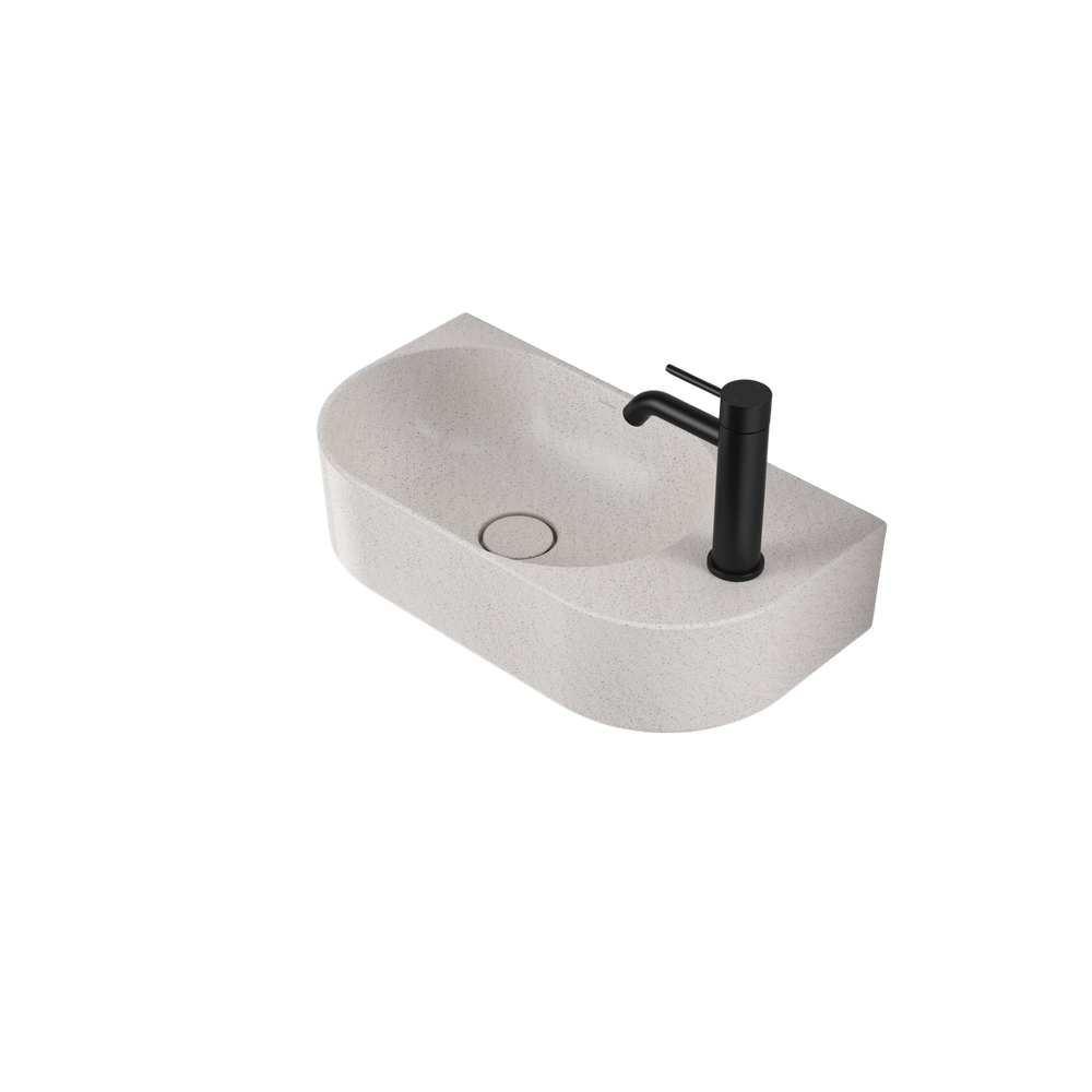 Liano II Hand Wall Basin Matte Speckled