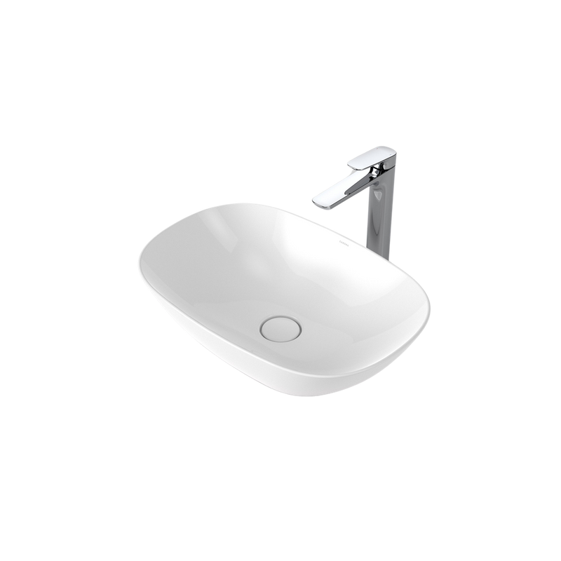 Contura II 530mm Above Counter Basin White