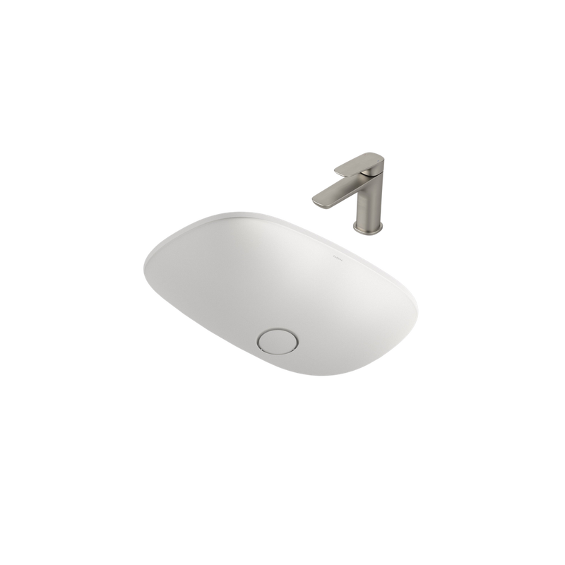 Contura II Undercounter Basin Matte White