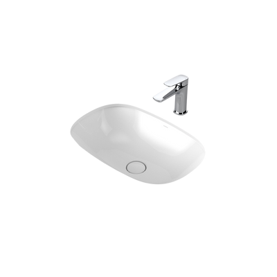 Contura II Undercounter Basin White