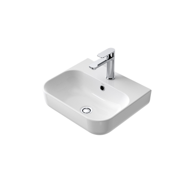 Luna Wall Basin with 1 Tap Hole