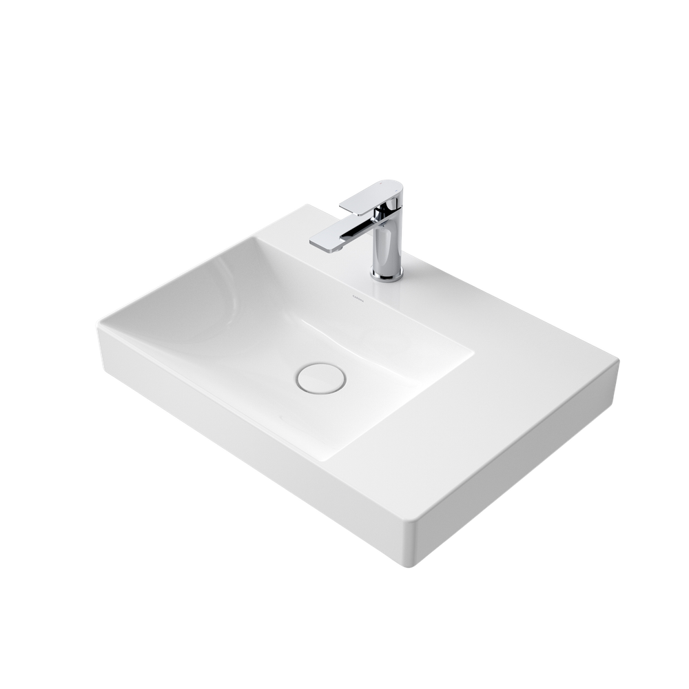 Urbane II Right Hand Shelf Wall Basin