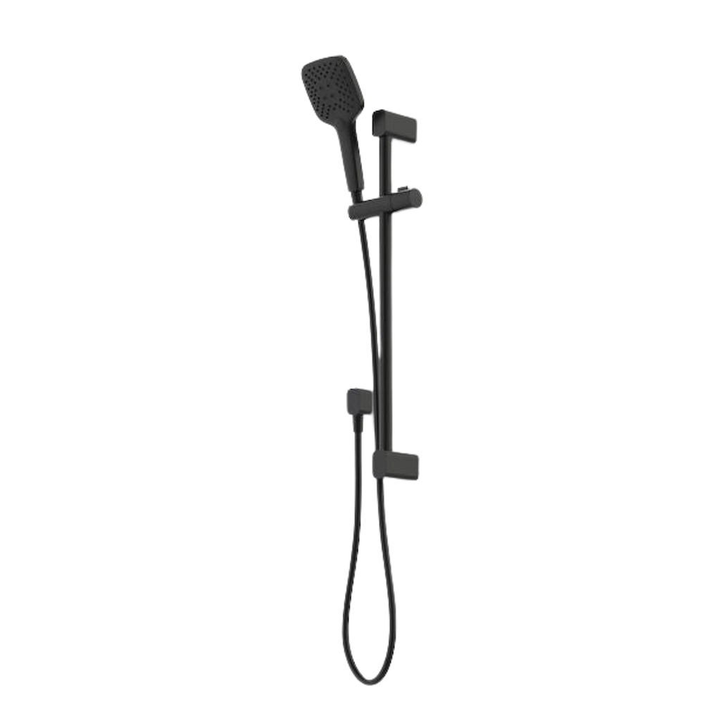 Luna Multifunction Rail Shower Black